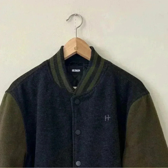 Hudson Varsity Bomber Woolen Jacket Size‎ M - Picture 4 of 9